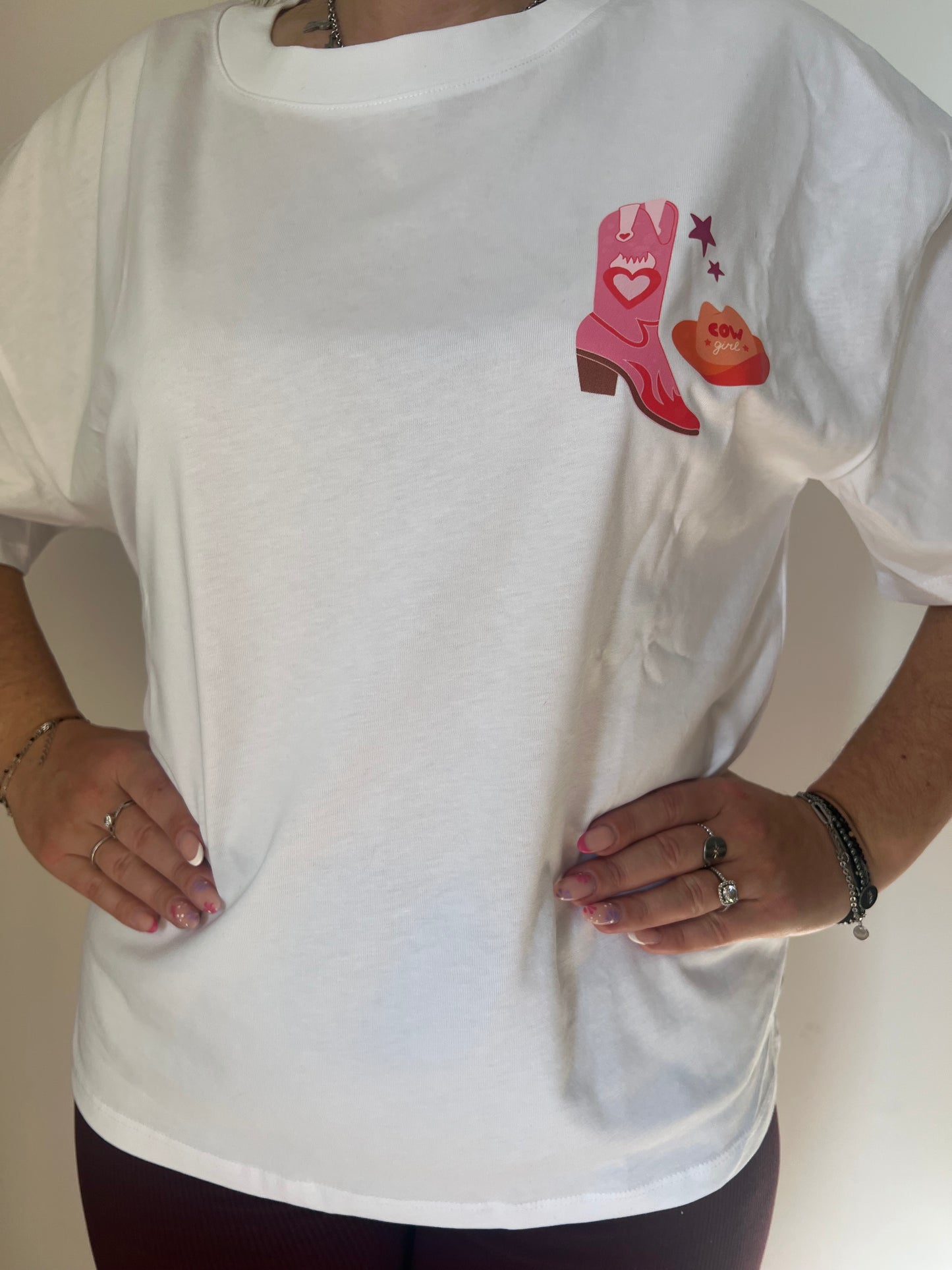 T-Shirt Oversize - Cow Girl