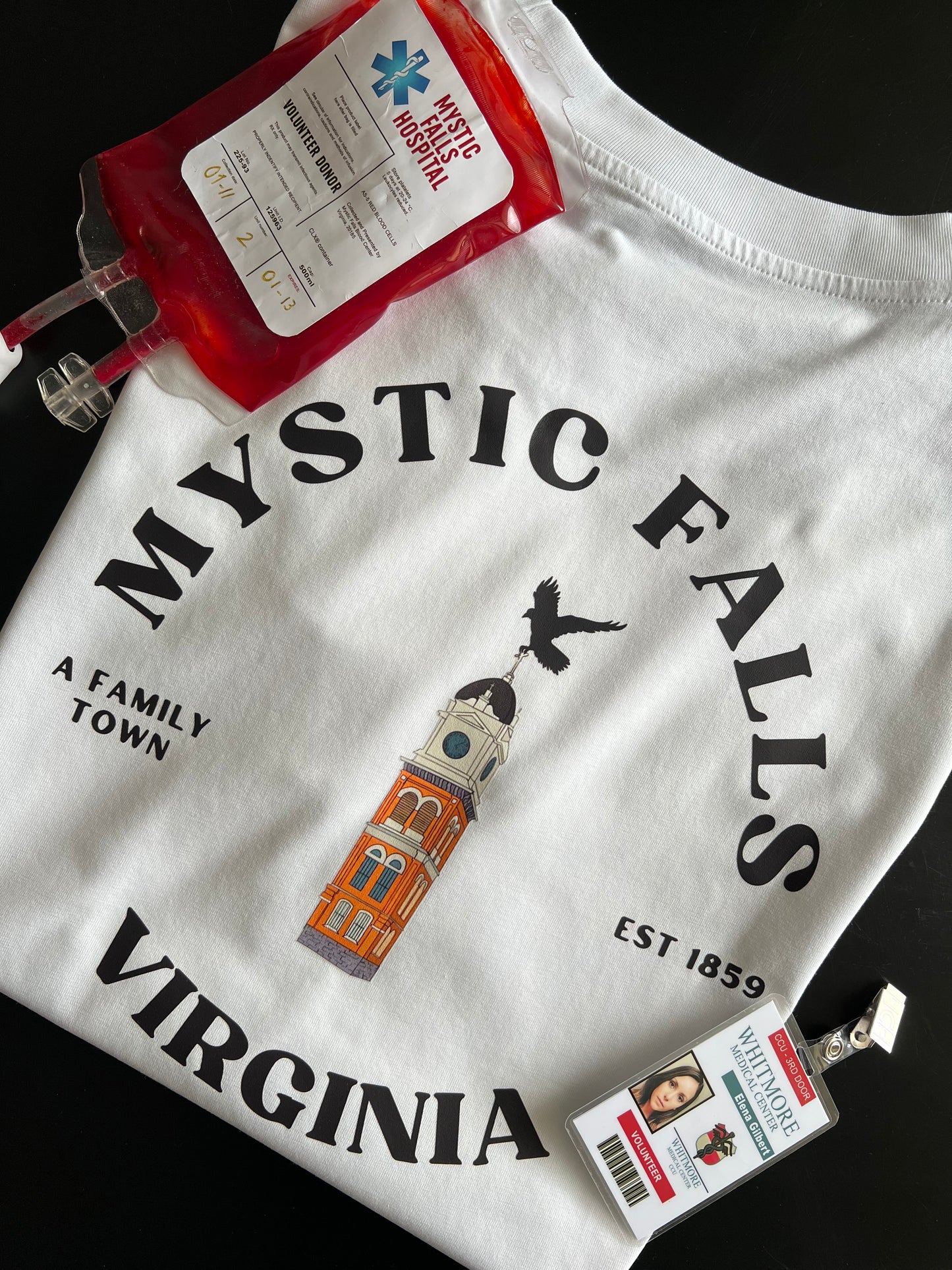 T-Shirt Oversize - Mystic Falls
