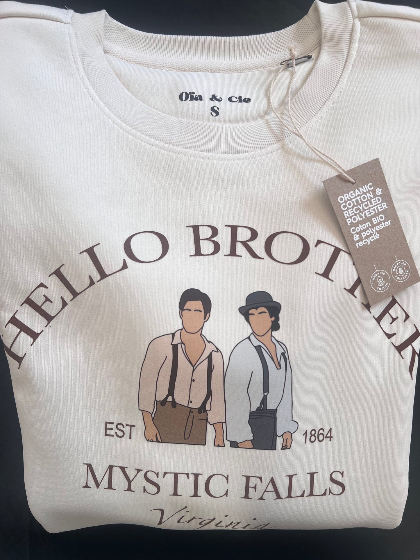Sweat-Shirt - Damon & Stefan Salvatore (Vampire Diaries)