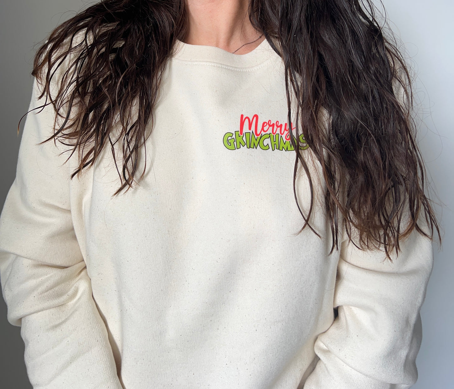 Box Noël - Grinch | Sweat-Shirt, Tote Bag & Verre avec couvercle en bambou