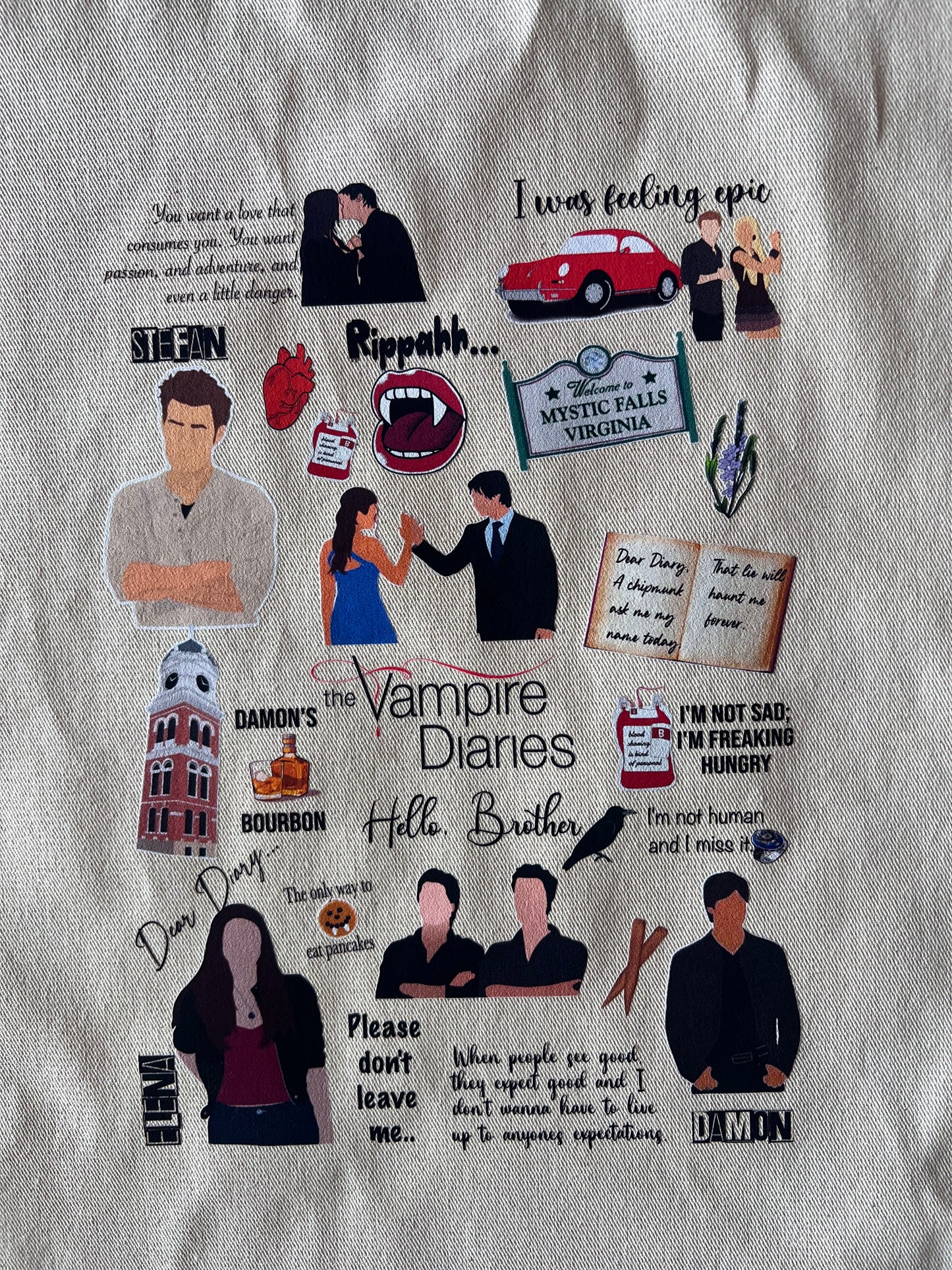 Tote Bag - Vampire Diaries