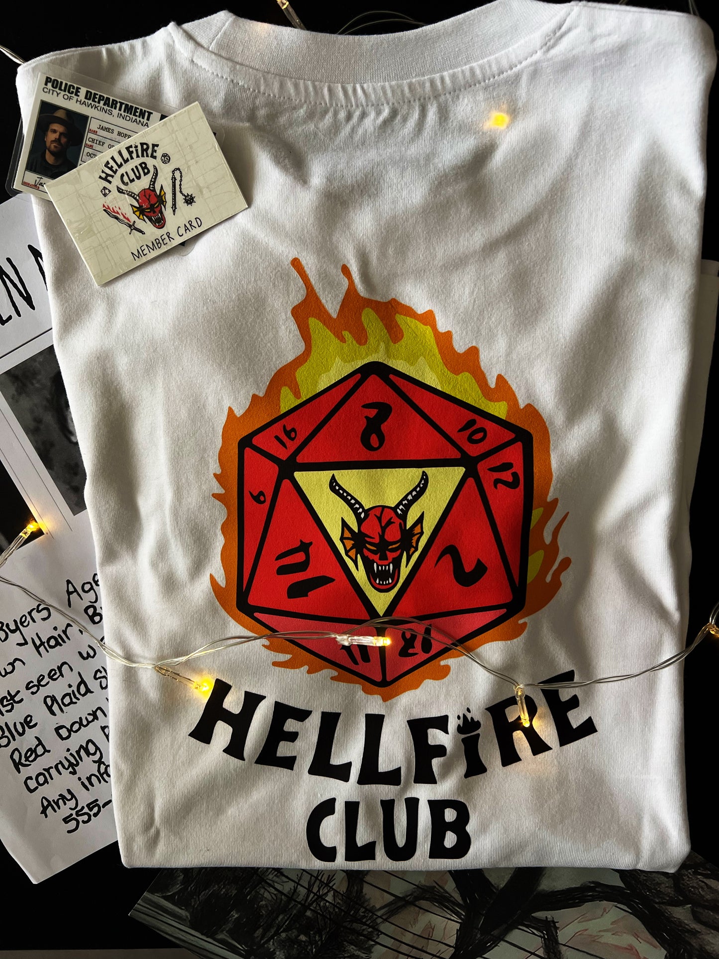 T-Shirt - Hellfire Club Enflammé