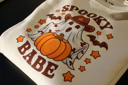 Sweat-Shirt Spooky Babe