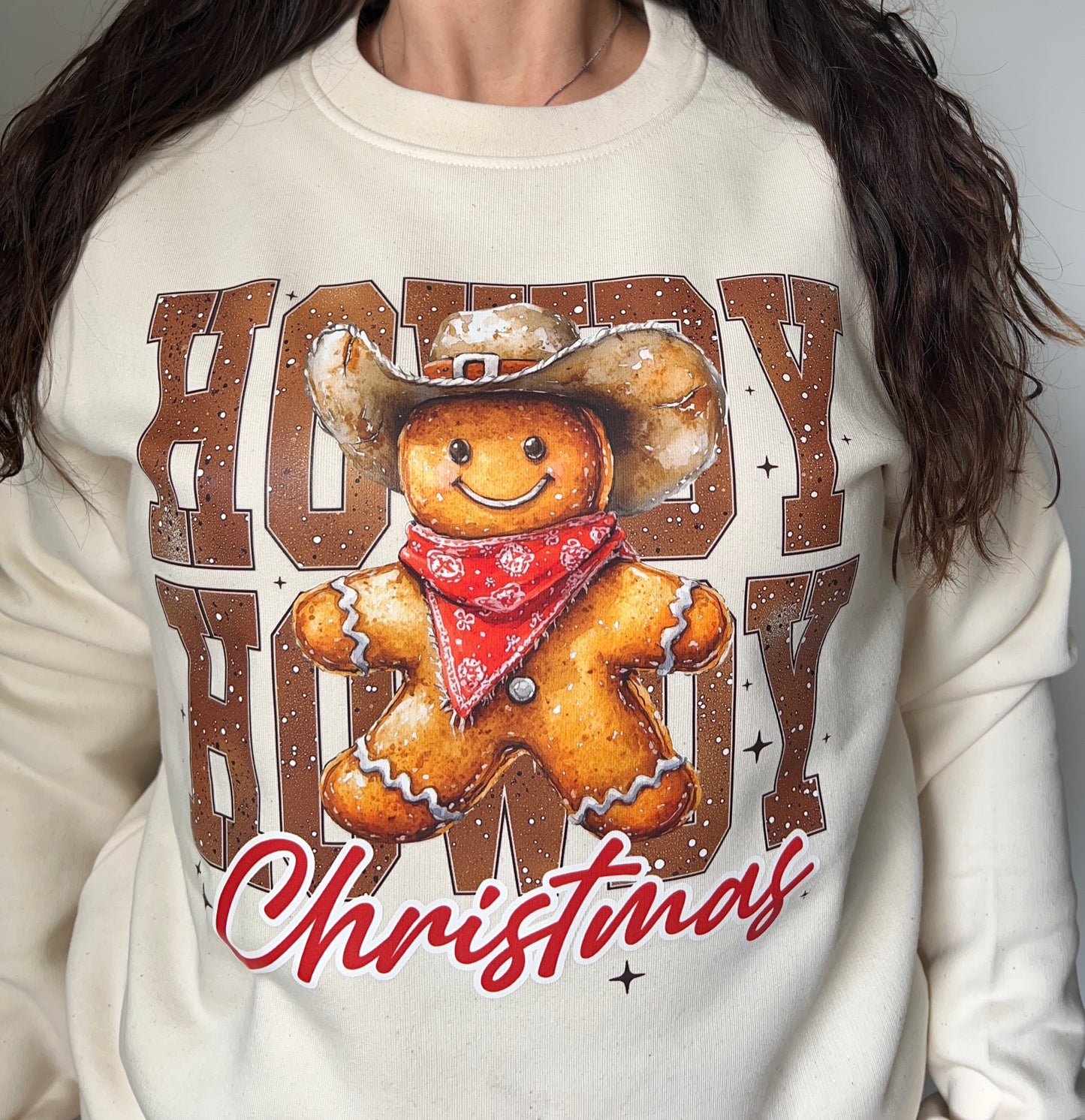 Sweat-Shirt Howdy Gingerbread