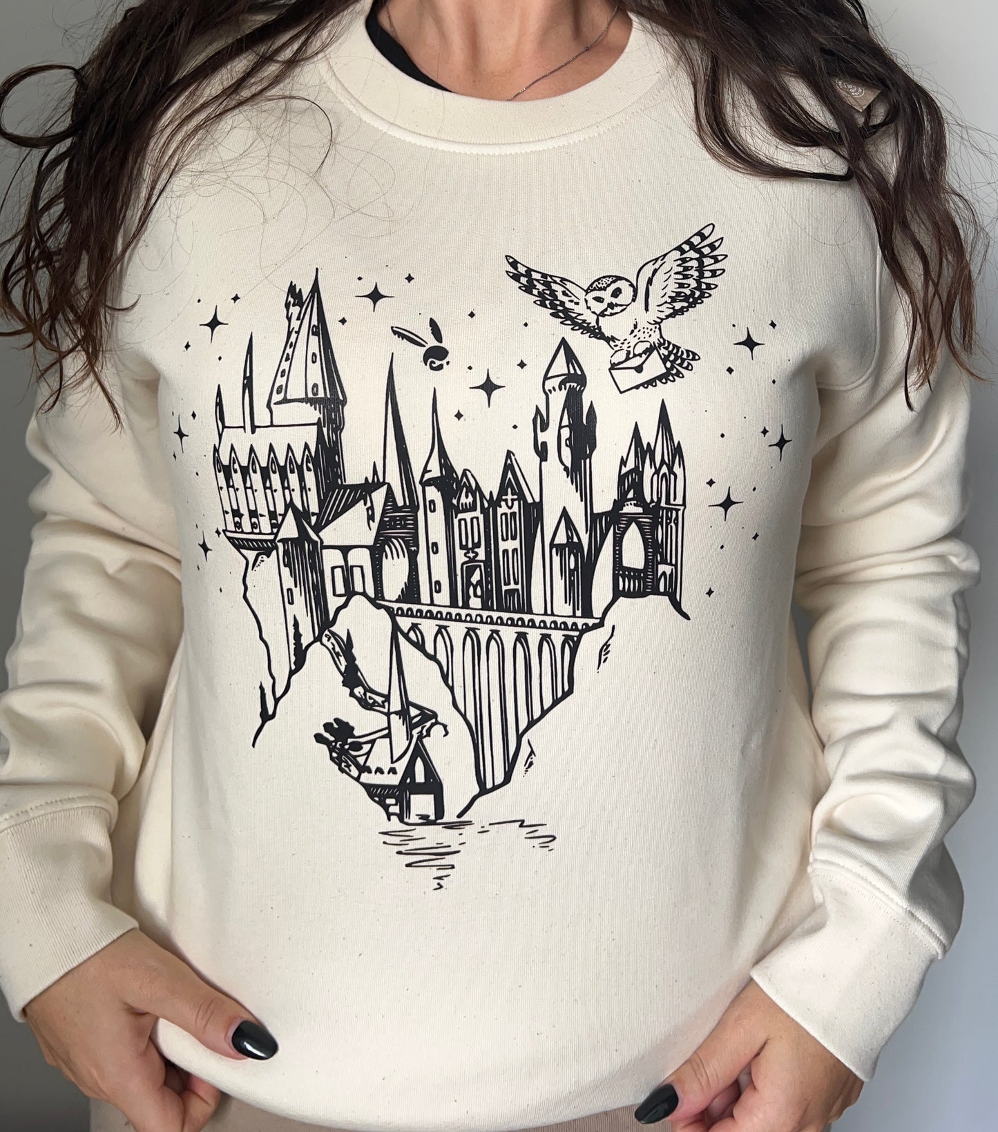 Box Noël - Harry Potter | Sweat-Shirt, Tote Bag & Verre avec couvercle en bambou